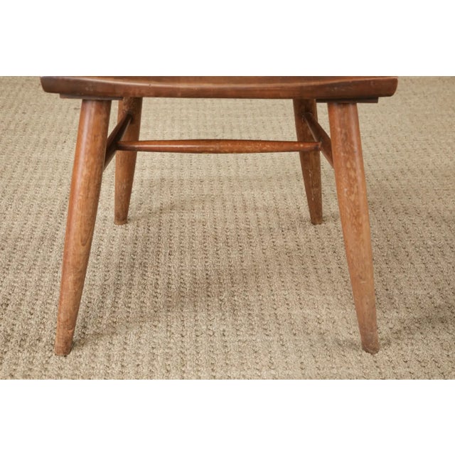 Wood Mid-Century Willett Furniture Company Solid Cherry Spindle-Back Armchairs For Sale - Image 7 of 18