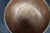 Metal Antique Hand-Hammered Copper Bowl With Wrought Iron Handles For Sale - Image 7 of 9