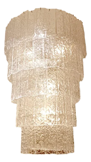 Murano Glass Cascade Chandelier