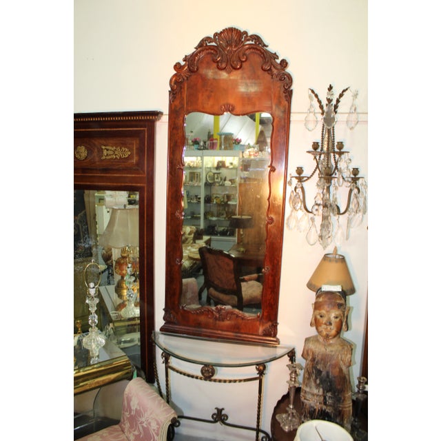 English 19th Century Antique English Mirror For Sale - Image 3 of 9