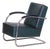 Bauhaus Chrome & Leather Armchair from Mücke-Melder, 1930s For Sale