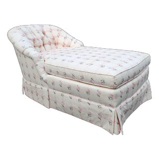 Vintage Edward Ferrell Ltd. Chaise Lounge For Sale