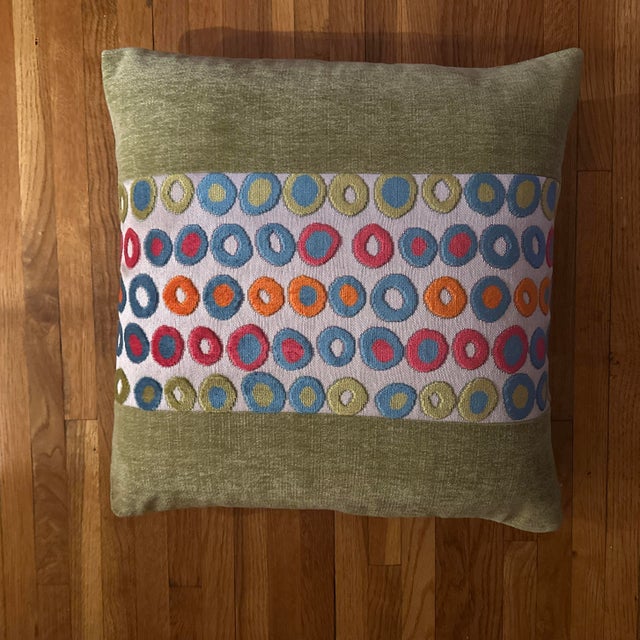 Handcrafted Decorative Pillow Case For Sale - Image 4 of 5