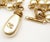 1980s Chanel Vintage Rare Gold Plated CC Tear Drop Pearl Long Necklace For Sale - Image 5 of 5