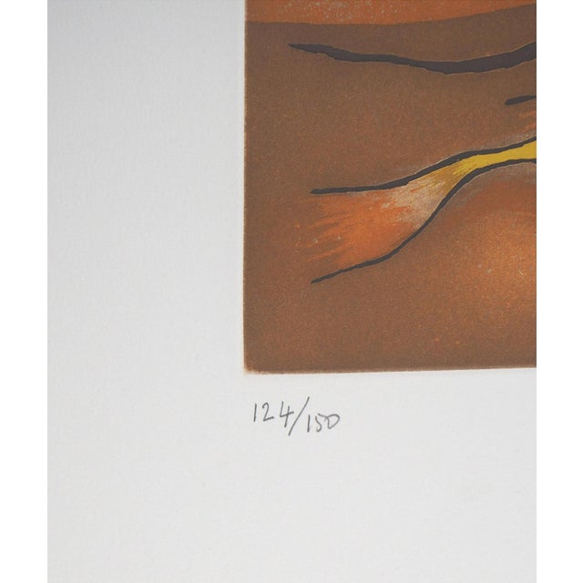 Gustave Singier, Twilight by the Sea, Engraving For Sale - Image 4 of 6