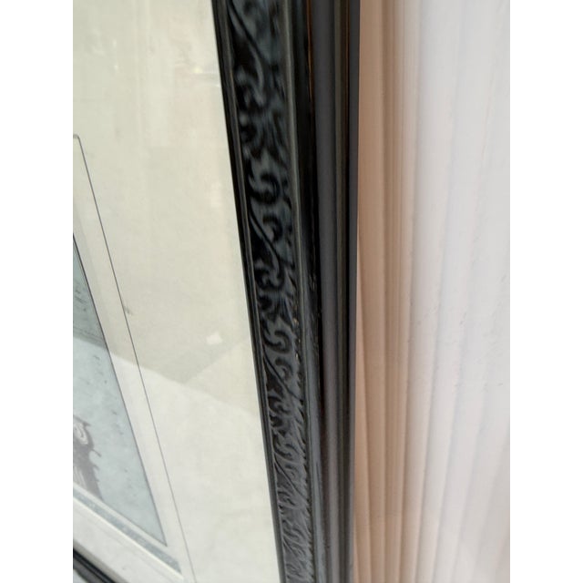 Black Architectural Corinthian Capital Print, Framed For Sale - Image 8 of 12