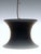 This opaline pendant lamp is an example of Italian mid-century glassmaking design. It is made from Murano glass and has a...