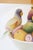 1990s Large Hollywood Regency Table Lamp, Parrot and Fruit Design, Italy 1990s For Sale - Image 5 of 11