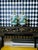 1950s 1950s Hand-Painted Japanese Porcelain Tabletop Lamps Pair Court Ladies, Large 32"h For Sale - Image 5 of 18