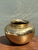 Late 20th Century Vintage Hammered Brass Vase For Sale - Image 5 of 16
