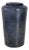 Studio Art Pottery Vase Matte Cobalt Blue Stoneware Organic Modern 9.75" For Sale