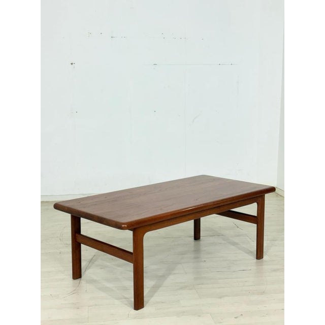 Mid-Century Teak Coffee Table For Sale - Image 3 of 10