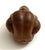 Hand carved smooth wooden Weeping Buddha. Well crafted by hand Approx 5-6 inches