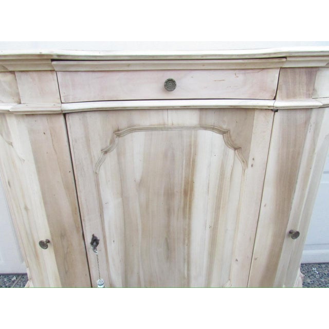 Antique Bleached Out and Weathered Italian Credenza For Sale - Image 15 of 18