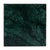Larkin 11.5 in. W Square Indoor Marble and Iron Side Table with Lower Open Shelf, Green Marble For Sale In Chicago - Image 6 of 7