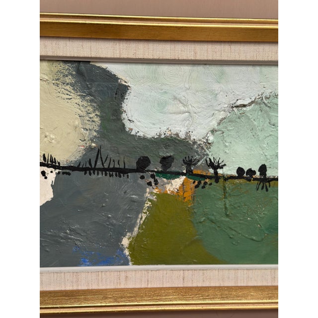 Hans Osswald, Kvarnvägen, 1950s, Oil Painting on Canvas, Framed For Sale - Image 13 of 18