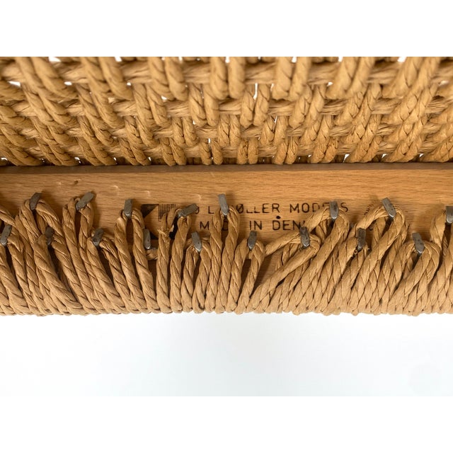 Vintage 80A Ottoman in Teak by Niels Otto Møller for J.L. Møller Møbelfabrik, 1960s For Sale - Image 11 of 12