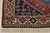Yalameh Runner 2’9” X 9’9” Red Wool Vintage Tribal Hand-Knotted Rug For Sale - Image 10 of 13