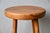 Vintage Bar Stool in Wood and Blue Lacquered Metal, 1960s For Sale - Image 6 of 12