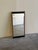 Vintage Danish Teak Wall Mirror Black Accent Frame Mid Century Modern Entryway Mirror For Sale In Los Angeles - Image 6 of 9