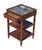 Mid 19th Century Antique French Mahogany Marble Top Wine Table With Blind Drawer & Copper Basins For Sale - Image 5 of 12