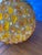 Orange Mid Century Modern Chunky Lucite Orange Rock Candy Hanging Swag Ball 1960's For Sale - Image 8 of 12