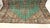 1970s Vintage Turkish Handmade Wool Cotton Green Area Rug For Sale In San Francisco - Image 6 of 13