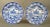 Boston State House Pair of Staffordshire Blue and White Pottery Plates, John Rogers & Son Circa 1825 For Sale In Philadelphia - Image 6 of 6