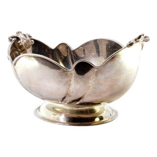 Silver Candy Box with Elliptical-Shaped Trims For Sale
