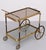 Gold Brass Bar Trolley, France, 1950s For Sale - Image 8 of 10