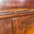 Vintage Rustic Dark Pine Wood Chiffonier Cabinet W/ Scrolled Top - Shelf & Drawer For Sale - Image 10 of 18