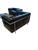 Metal 1987 Cassina Lc2 Black Leather Loveseat — Le Corbusier / Jeanneret / Perriand (Documented) For Sale - Image 7 of 10