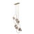 Gold Hera Suspension Lamp by Creativemary For Sale - Image 8 of 9