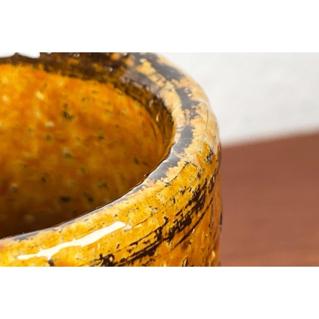 Mid-Century Modern Mid-Century Modern Danish Studio Pottery Vase from Hegnetslund Keramik, 1960s For Sale - Image 3 of 10