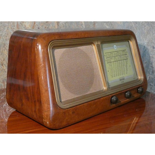 2105 - cge, general electricity company completely overhauled and therefore working, this radio produced by the cge...
