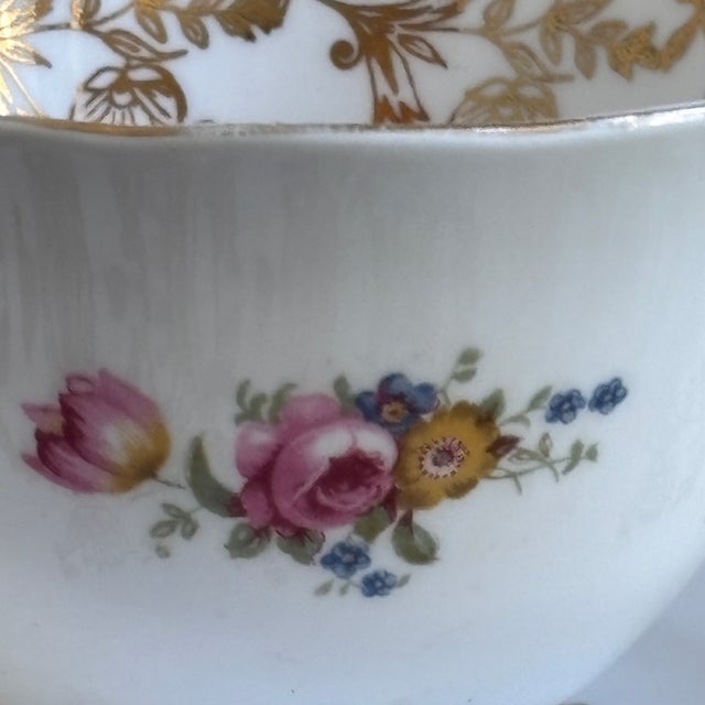 Mid-20th Century English Collingwoods Bone China Teacup For Sale - Image 13 of 18