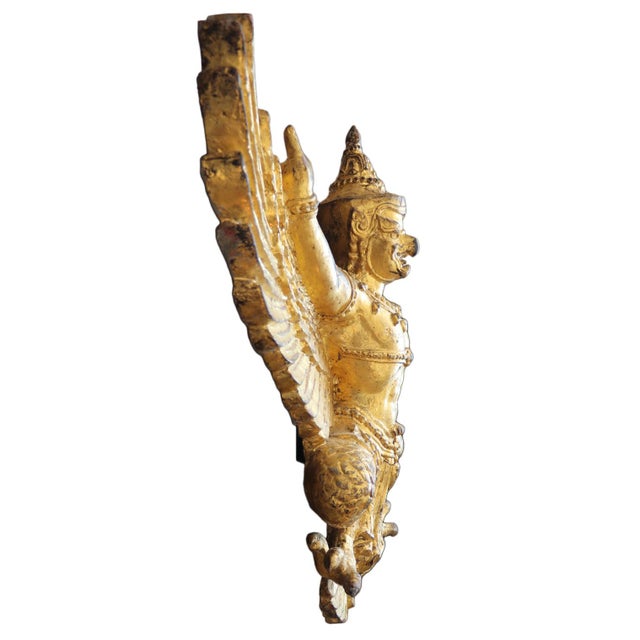 Thai Garuda Wall Hanging Statue For Sale - Image 4 of 9