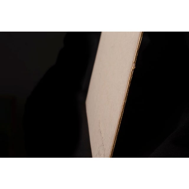 Emilio Greco, Alla Gentile Kiyoko Fuji, 1978, Drawing on Rice Paper For Sale - Image 6 of 8