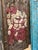 Vintage Carved Blessing Ganesha Wall Art Sculpture – Handcrafted Indian Wooden Barn Door 83x36 For Sale - Image 4 of 7