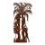 Vintage Coastal Punch Cut Palm Tree For Sale