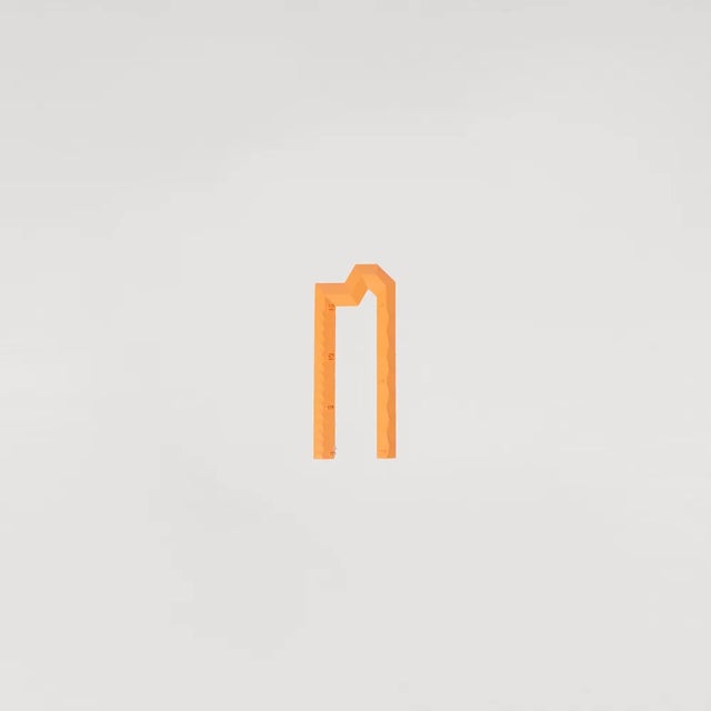 Corner Ruler by Bilge Nur Saltik for Form&Seek, in New conditions. Designed from 2000