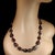 Traditional Ajd 20 Inch Picture Jasper Leaf Shape Bead Necklace For Sale - Image 3 of 5