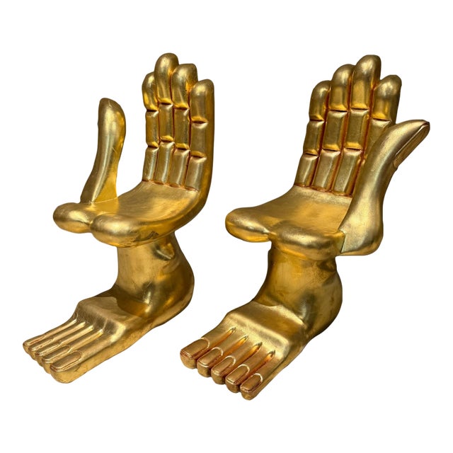 Hand-Foot Chairs Mexican Modernism Artist Pedro Friedeberg For Sale