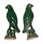 19th Century Pair of Antique Green Glazed Sancai Chinese Parrots For Sale - Image 5 of 6
