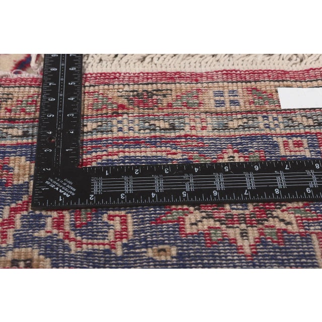 Mid 20th Century Vintage Red Turkish Sparta Rug, 07'07 X 11'01 For Sale In Dallas - Image 6 of 10