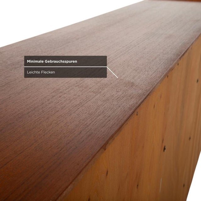 Mid-Century Modern Wooden Sideboard in Teak from VKW Furniture For Sale - Image 15 of 18