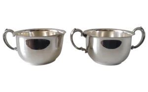Silverplate Sugar & Creamer Set