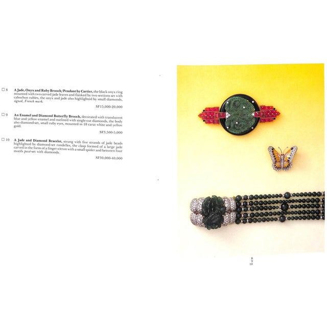 The Magnificent Jewels of the Late Countess Mona Bismarck 1986 Sotheby's Geneva For Sale - Image 10 of 13