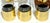 Late 20th Century 6 Italian Gold-Plated Leather Horsebit Old Fashioned Glasses, Style of Gucci For Sale - Image 6 of 14