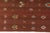 Mid 20th Century Handwoven Brown Tribal Rug With Colorful Motifs For Sale - Image 10 of 10